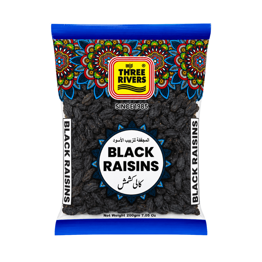 Three Rivers Black Raisins 200 g buy online USA