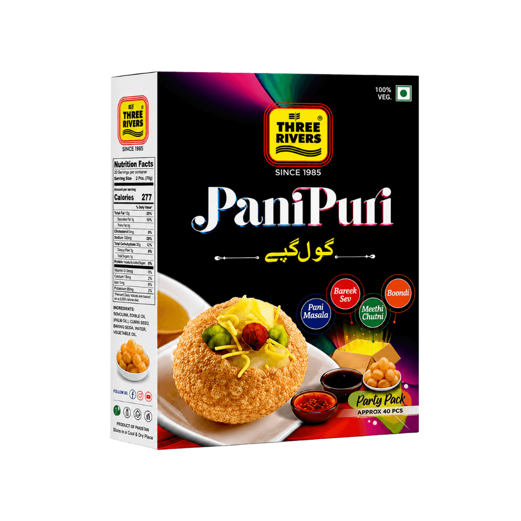 Three Rivers Pani Puri 40 packs buy online USA