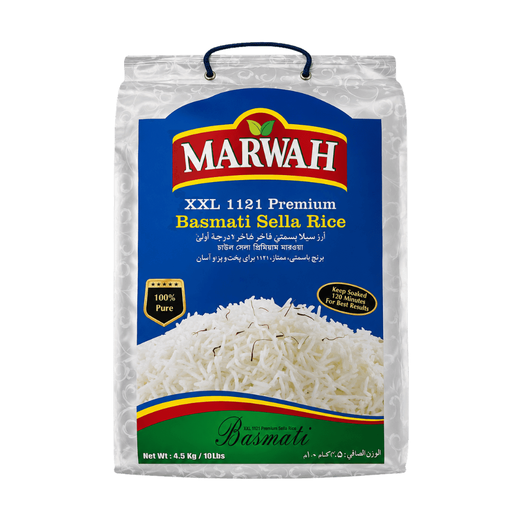 Marwah Basmati Sella Rice 10 lb buy online USA