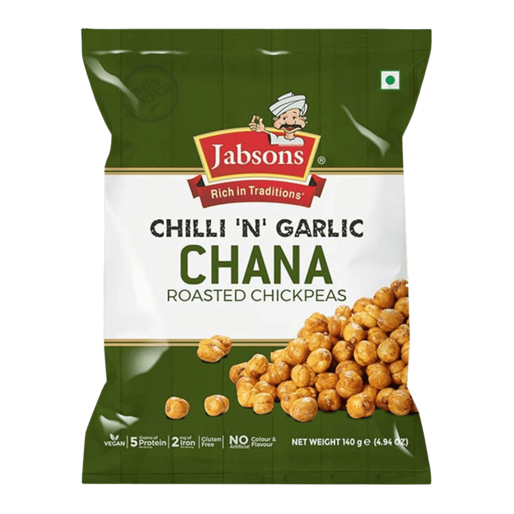 Jabsons Chilli N Garlic Chana 140 g buy online USA