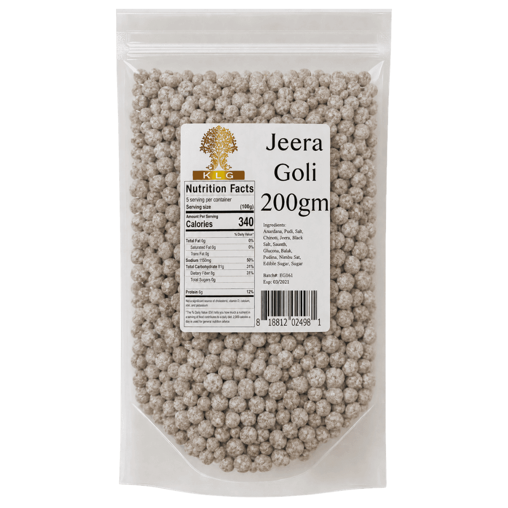 KLG Jeera Goli 200 g buy online USA