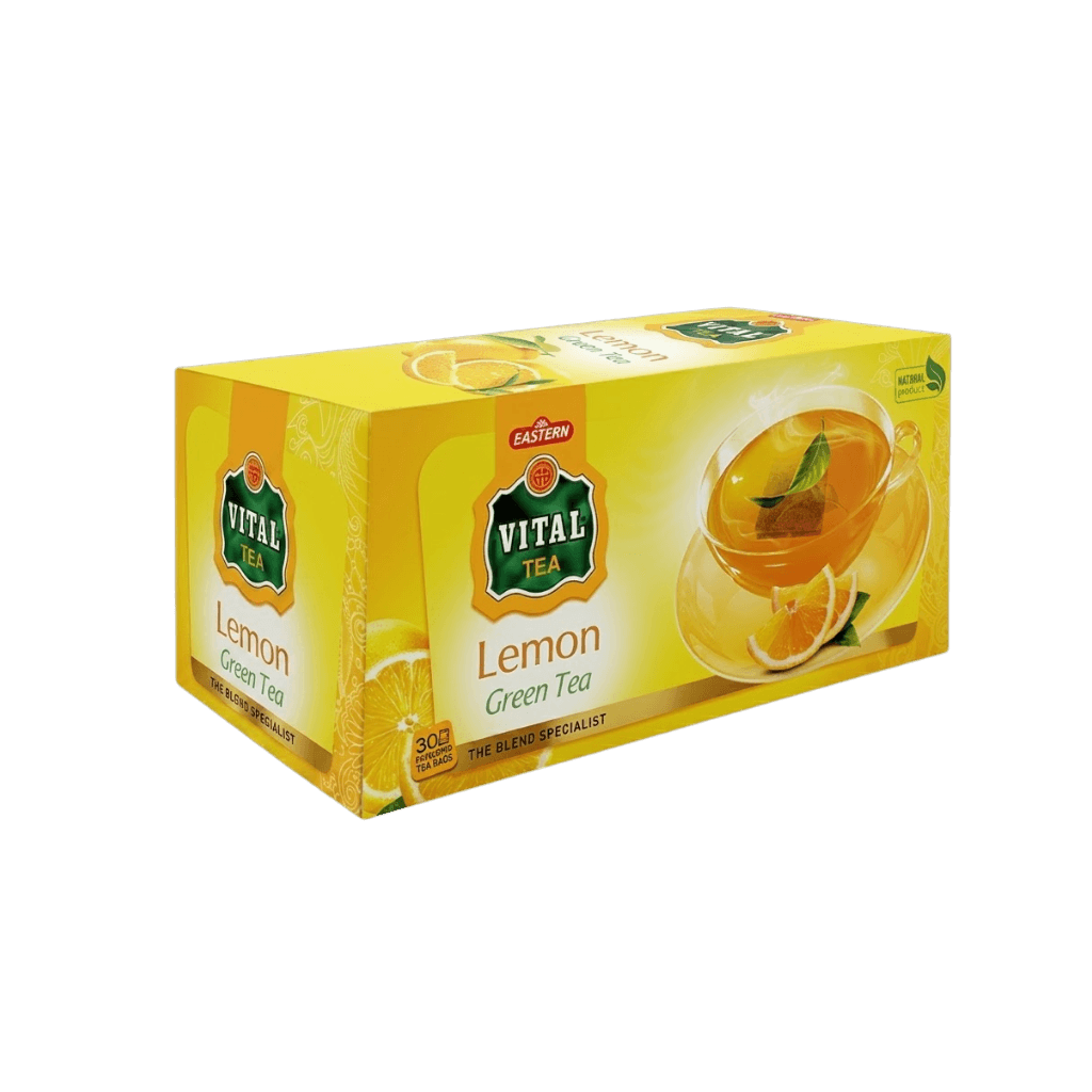 Vital Green Tea With Lemon 30 tea bags buy online USA