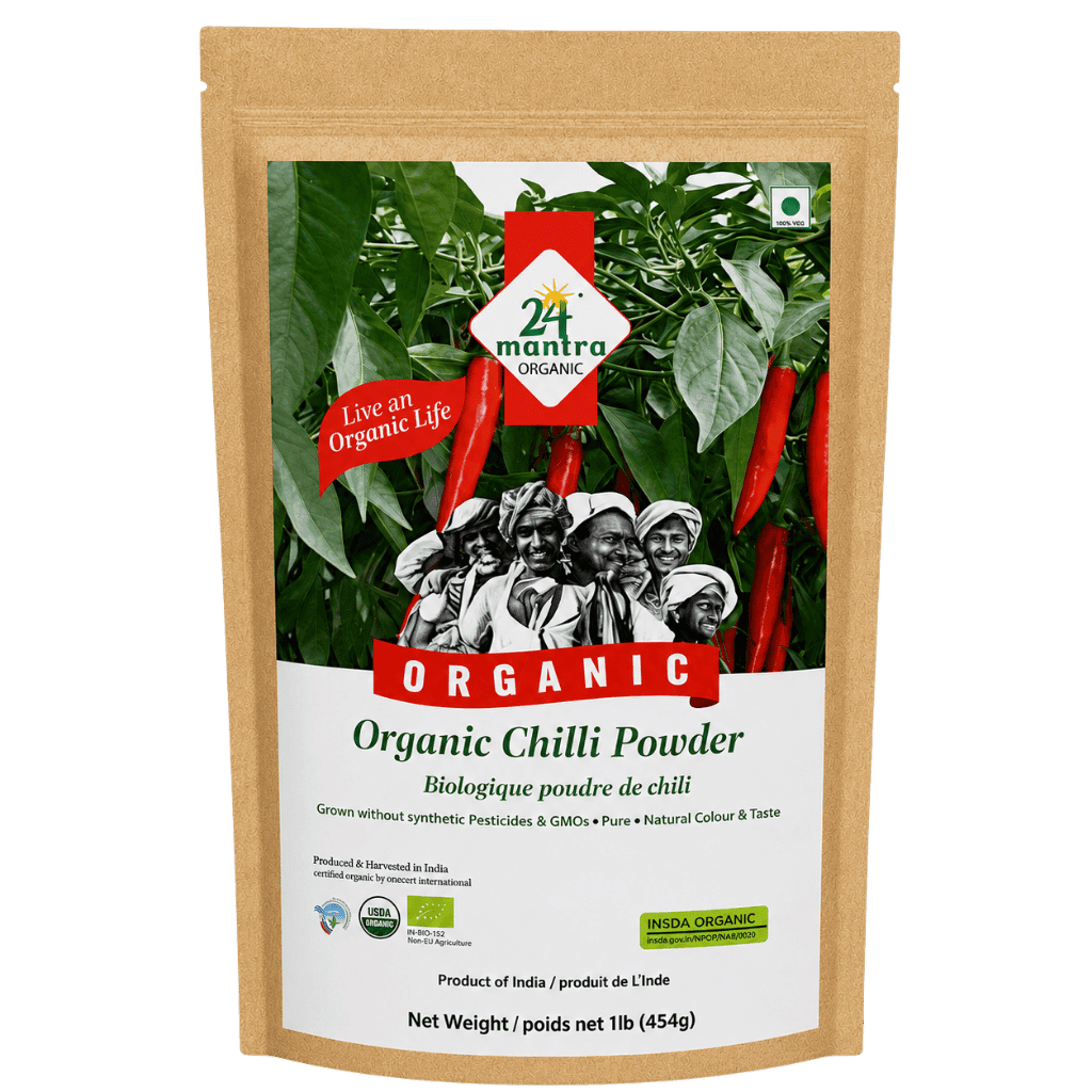 24 Mantra Organic Chilli Powder 1 lb buy online USA