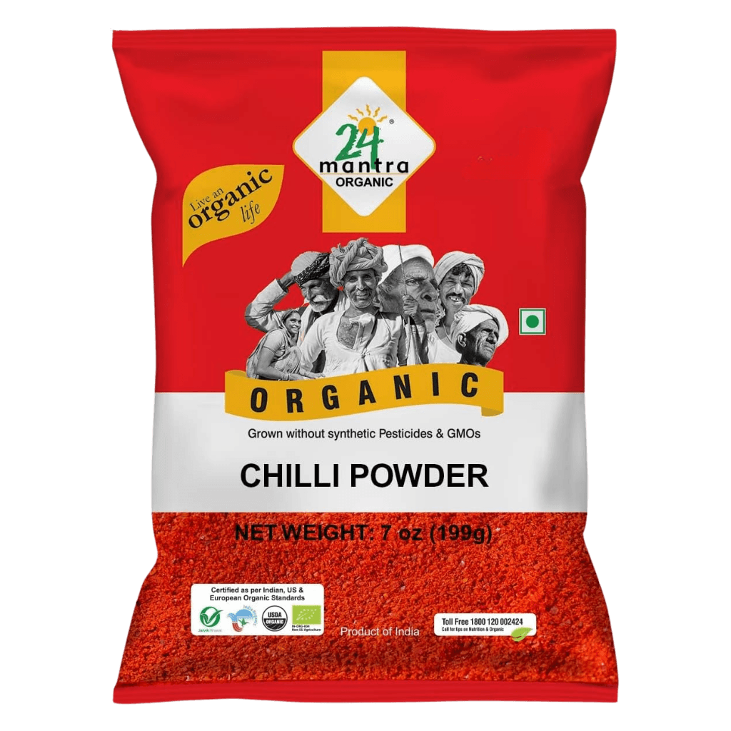24 Mantra Organic Chilli Powder 7 oz buy online USA