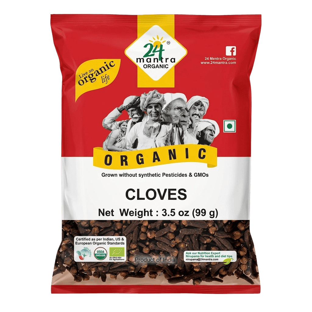 24 Mantra Organic Cloves 3.5 oz buy online USA