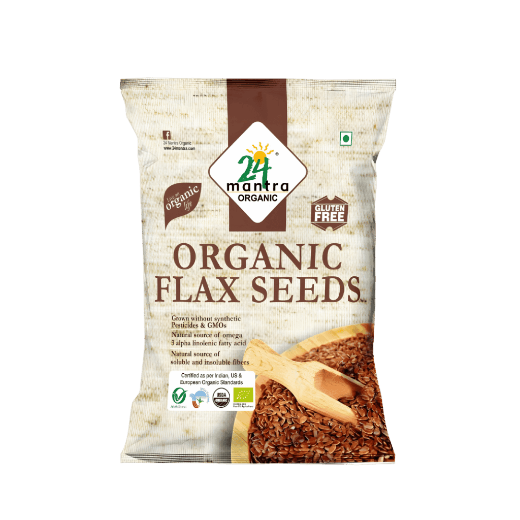 24 Mantra Organic Flax Seeds 7 oz buy online USA
