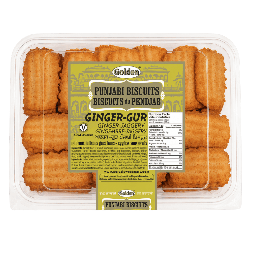 Golden Punjabi Ginger Gur Cookies 680 g buy online USA