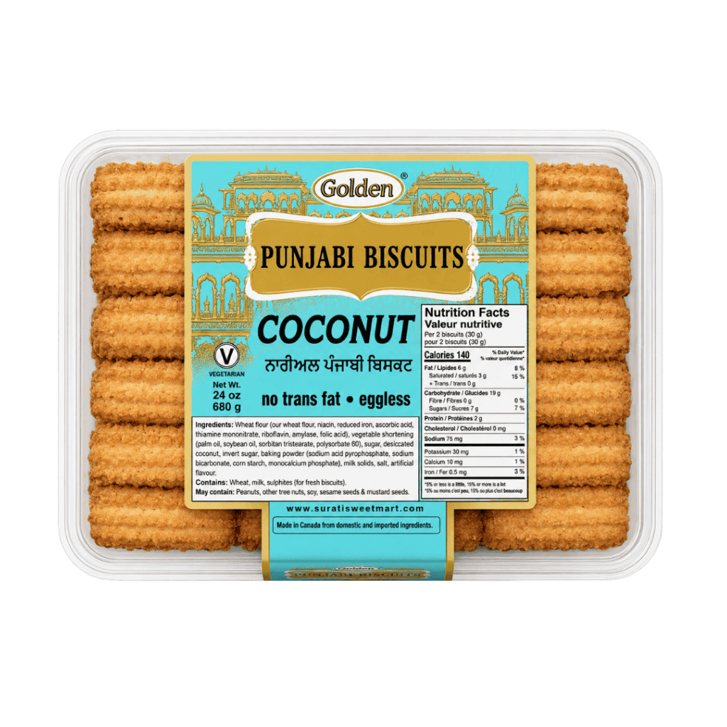 Golden Punjabi Coconut Cookies 680 g buy online USA