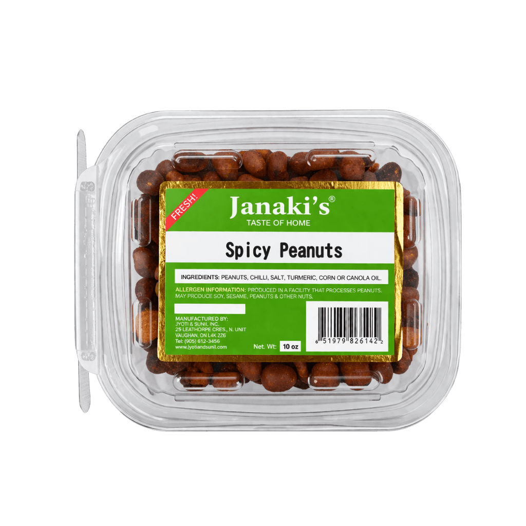 Janaki's Spicy Peanuts 10 oz buy online USA