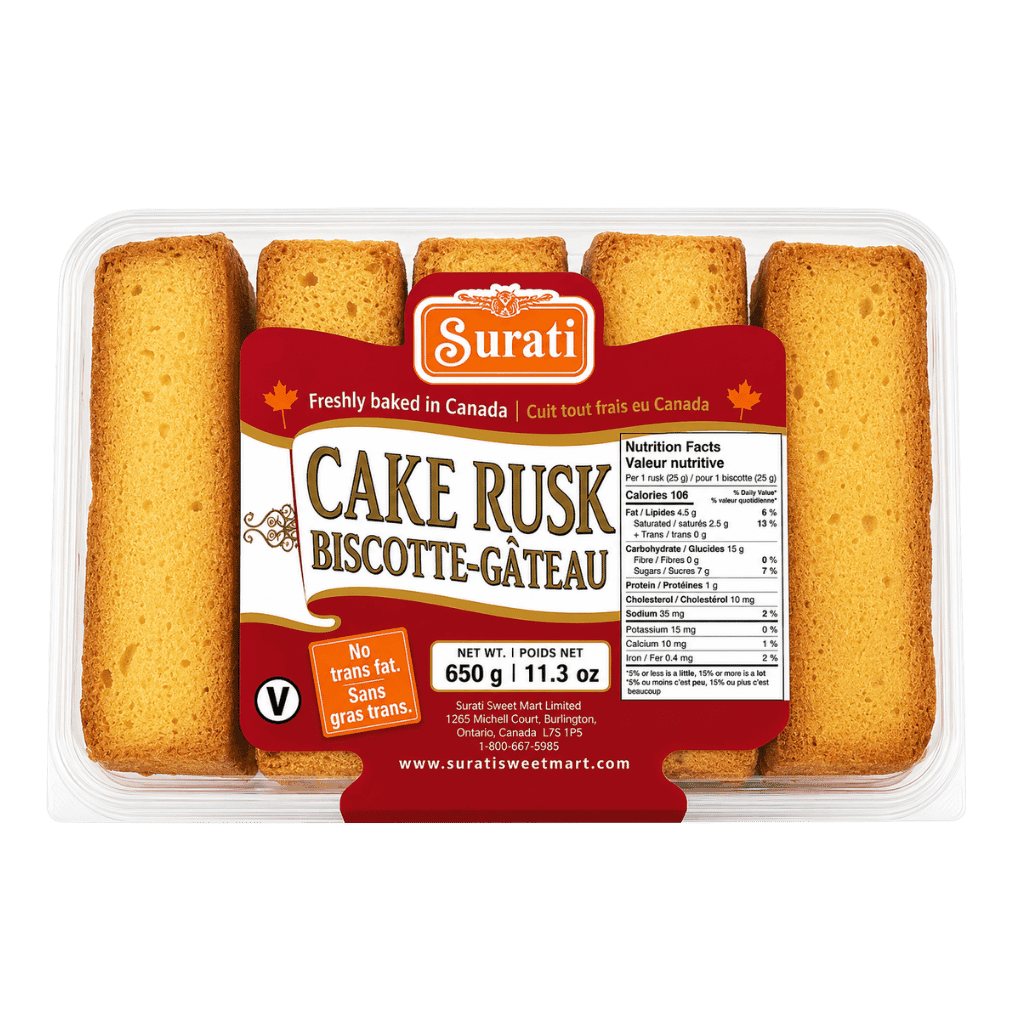 Surati Cake Rusk 650 g buy online USA