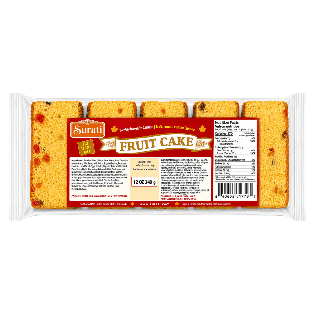 Surati Fruit Cake 12 oz buy online USA