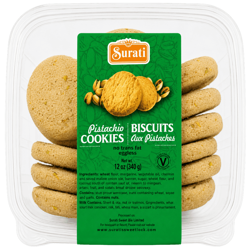 Surati Pista Cookies 12 oz buy online USA