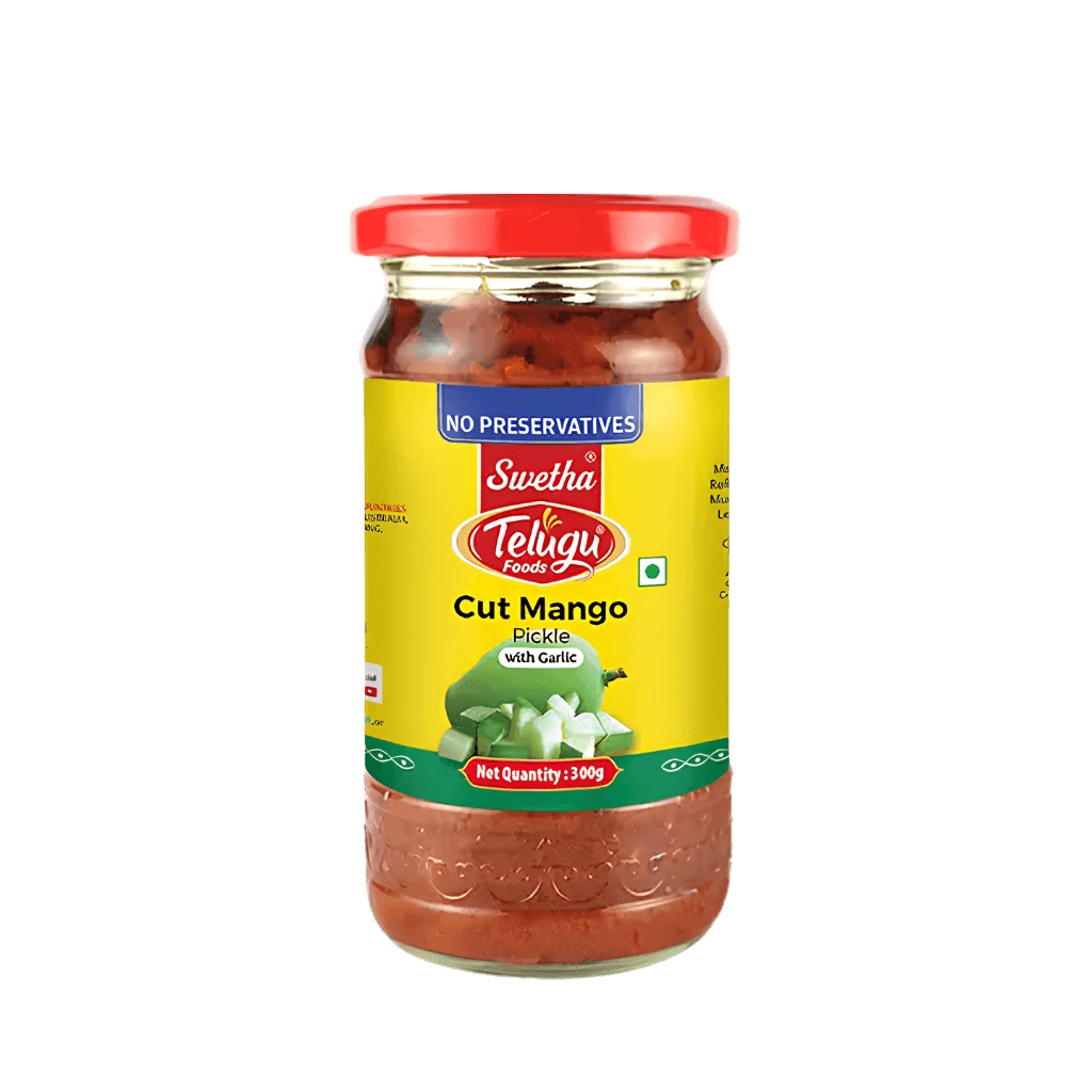 Telugu foods Cut Mango Pickle 300 g buy online USA