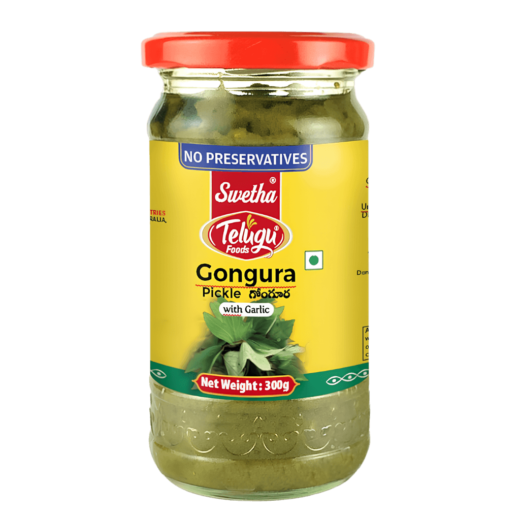 Telugu foods Gongura Pickle 300 g buy online USA