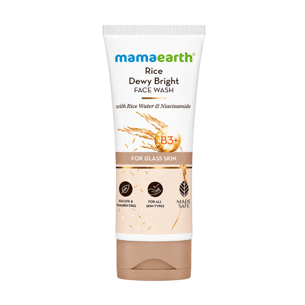 Mamaearth Rice Face Wash 100 ml buy online USA