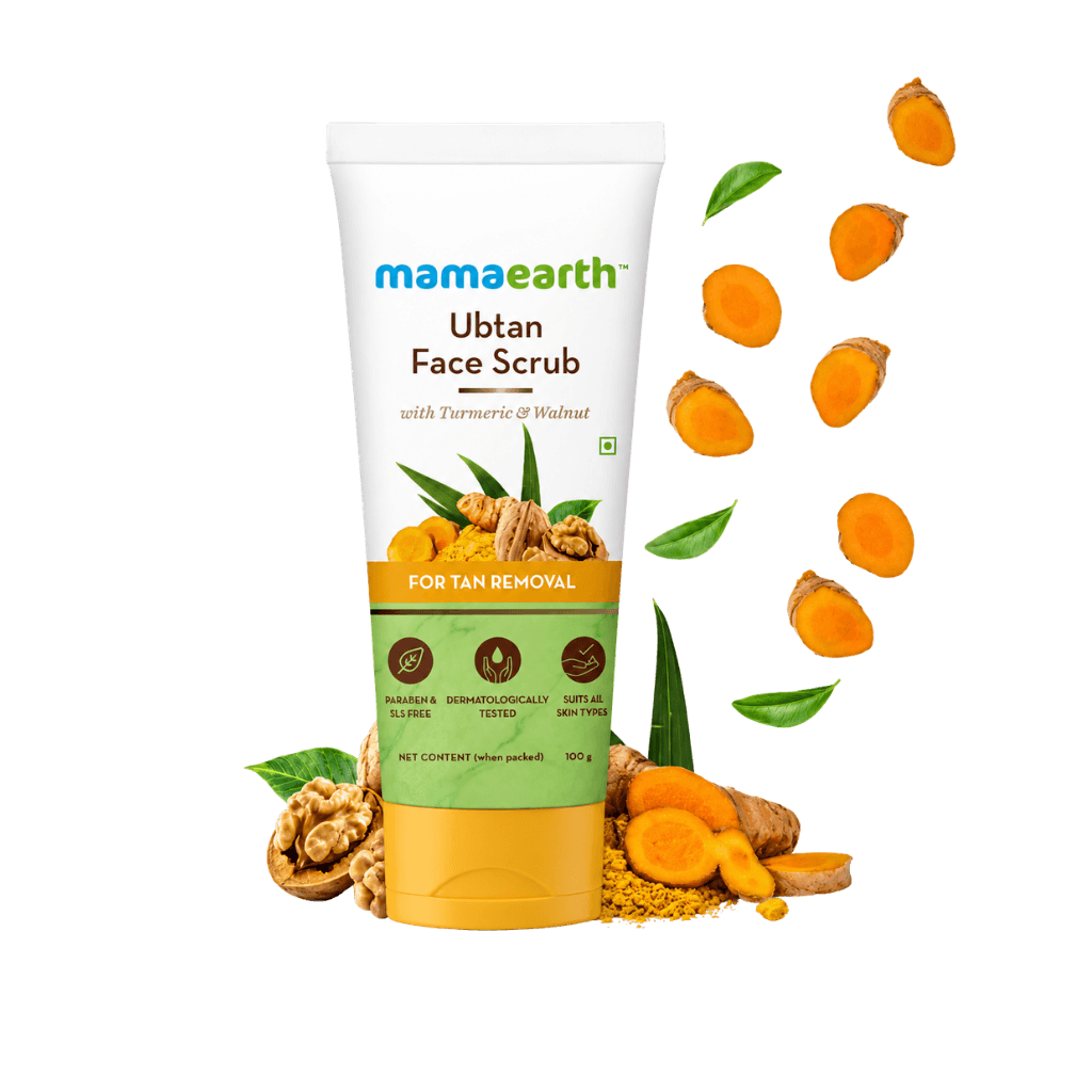 Mamaearth Ubtan Face Scrub 100 g buy online USA