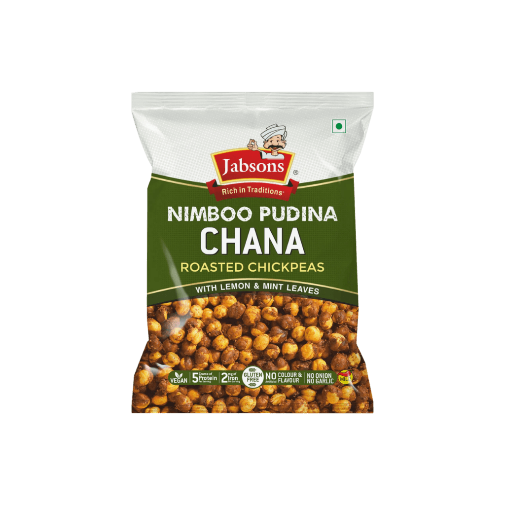 Jabsons Nimbu Podina Chana 150 g buy online USA