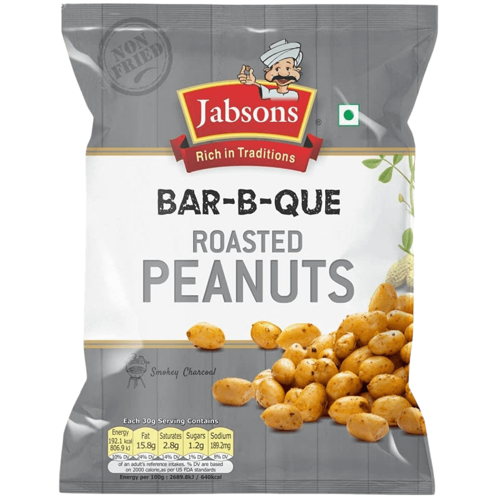 Jabsons Bar B Que Peanuts 140 g buy online USA