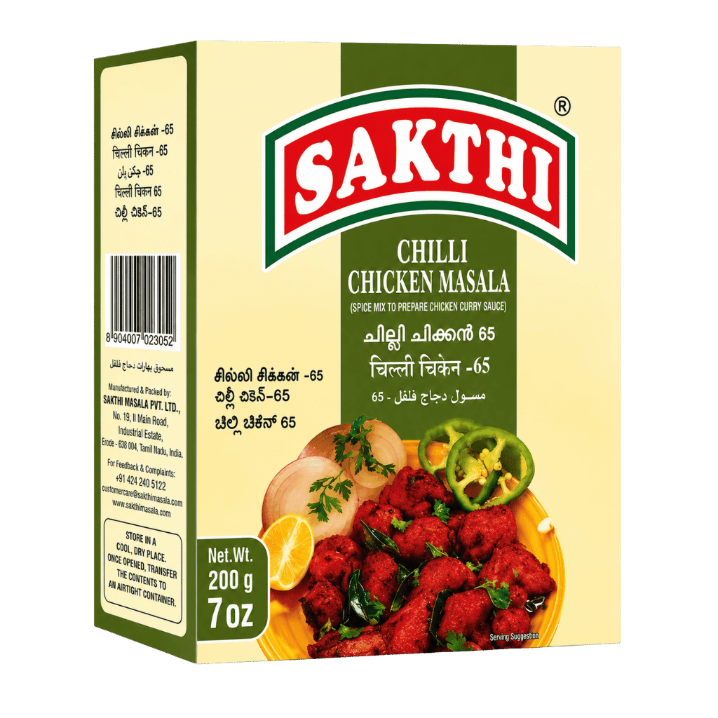 Sakthi Chilli Chicken 65 Masala 200 g buy online USA