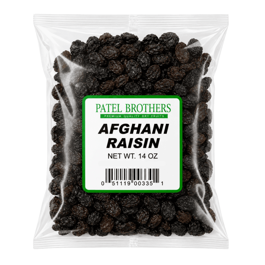 Patel Brothers Afgani Black Raisins 14 oz buy online USA