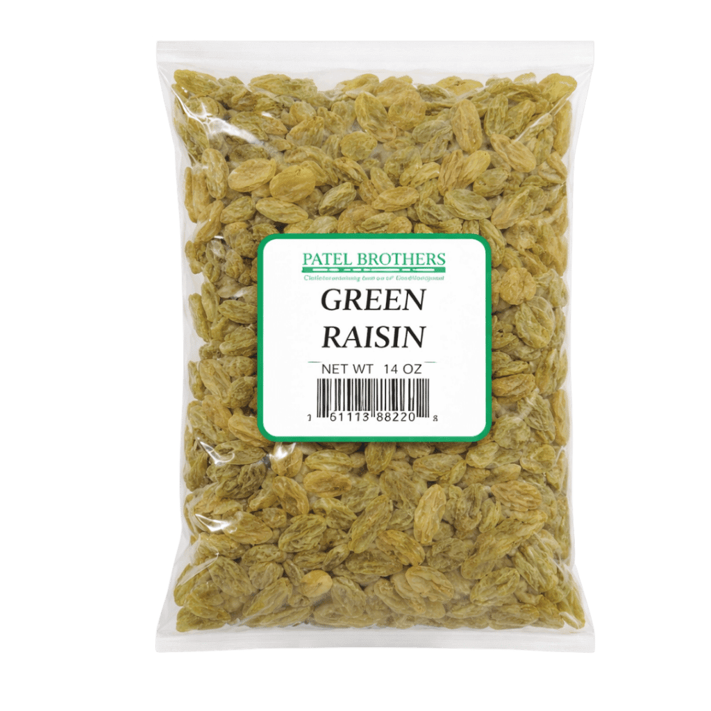Patel Brothers Green Raisins 14 oz buy online USA