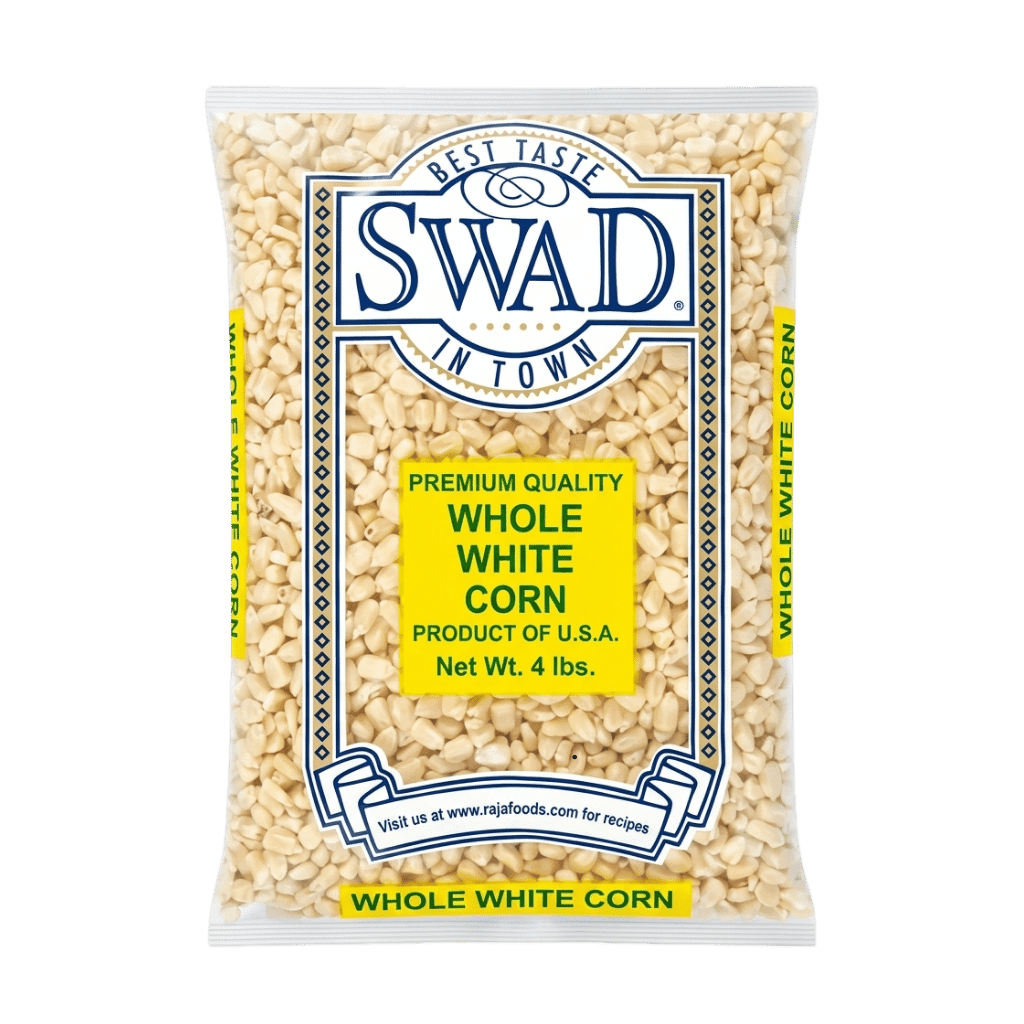 Swad Whole White Corn Pieces 4 lb buy online USA