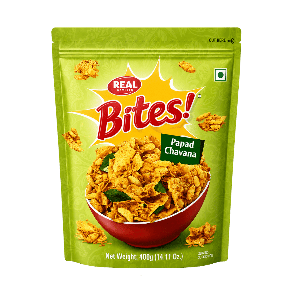 Real Bites Papad Chavana 400 g buy online USA