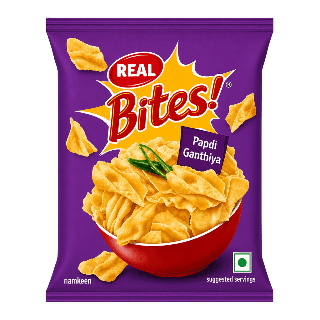 Real Bites Papri Ganthiya 350 g buy online USA