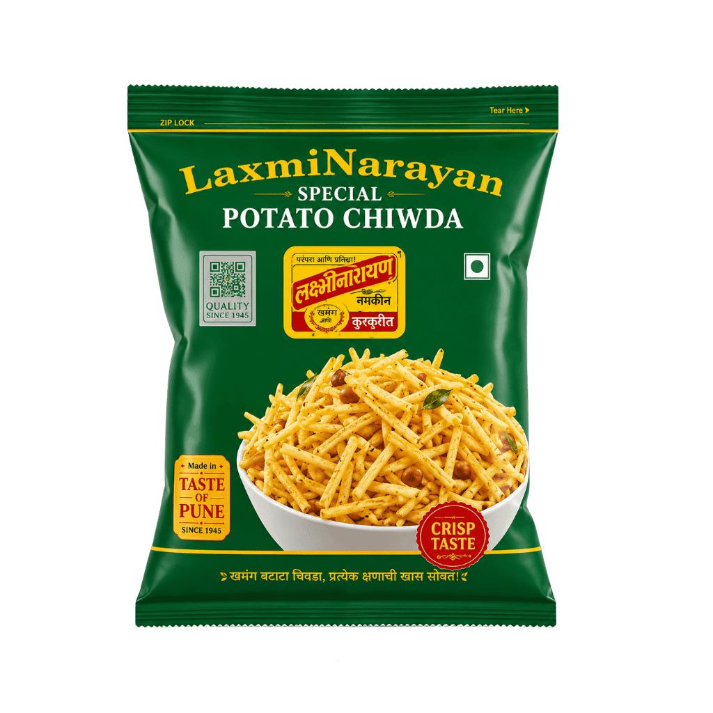 Laxmi Narayan Potato Chiwda 400 g buy online USA