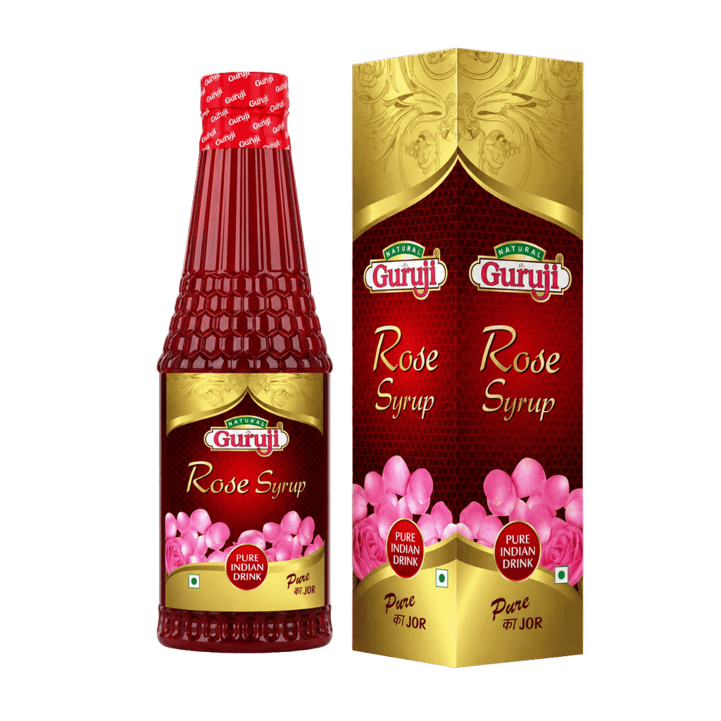 Guruji Rose Syrup 750 ml buy online USA