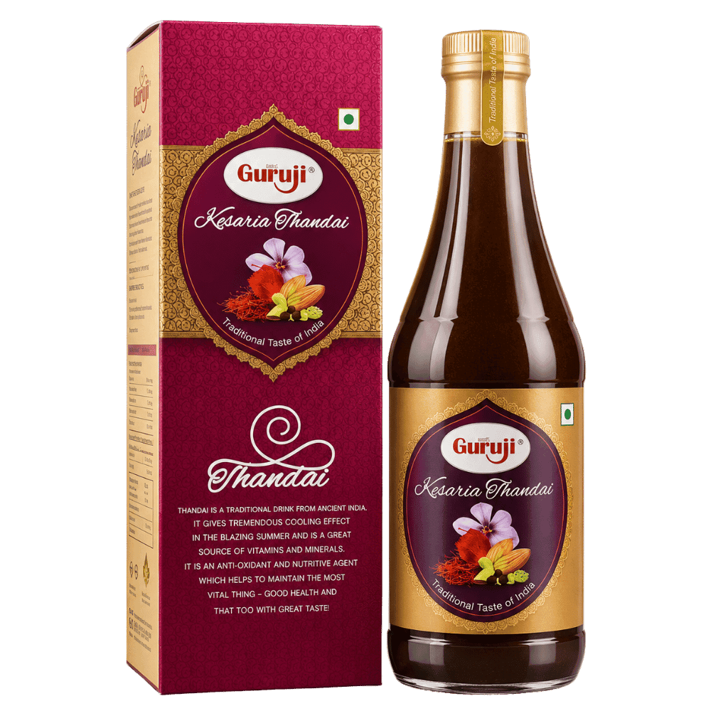 Guruji Kesaria Thandai 750 ml buy online USA
