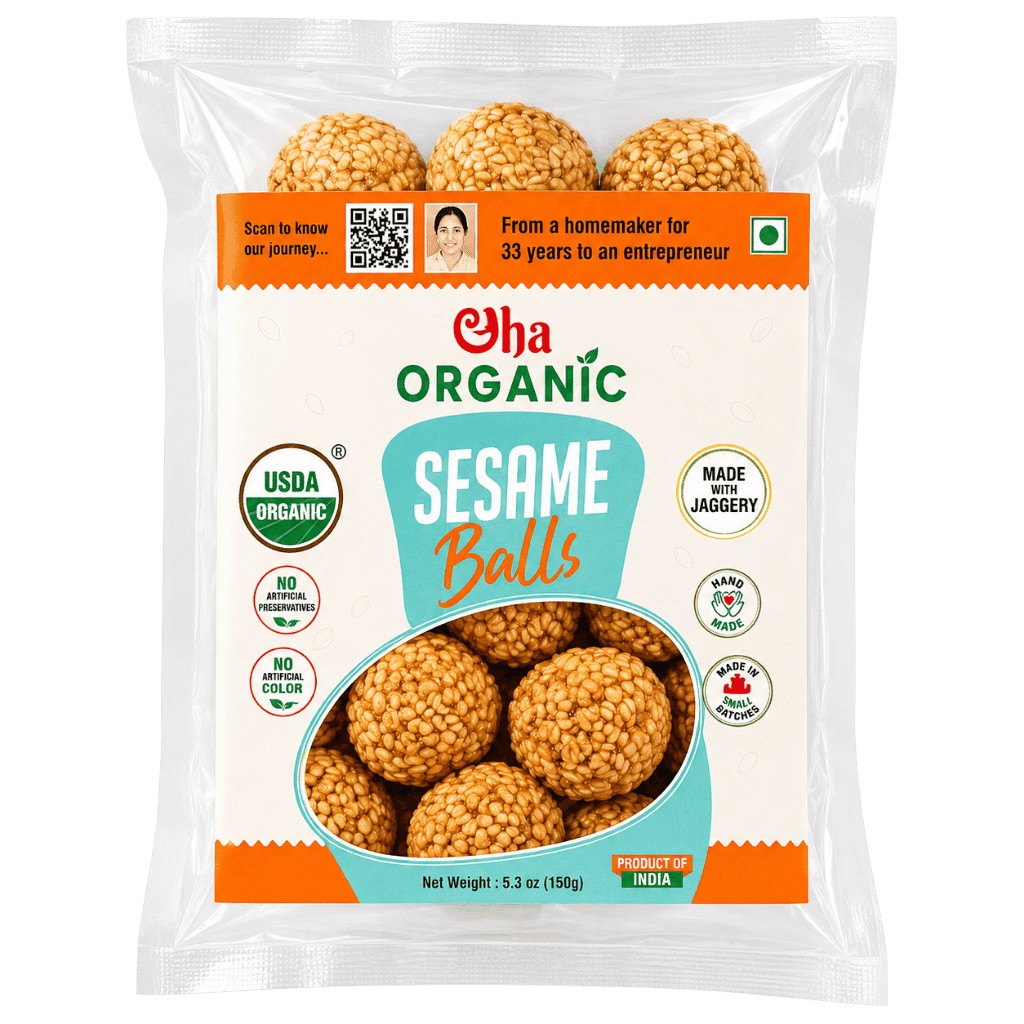 Aha Organic Sesame Ball 150 g buy online USA