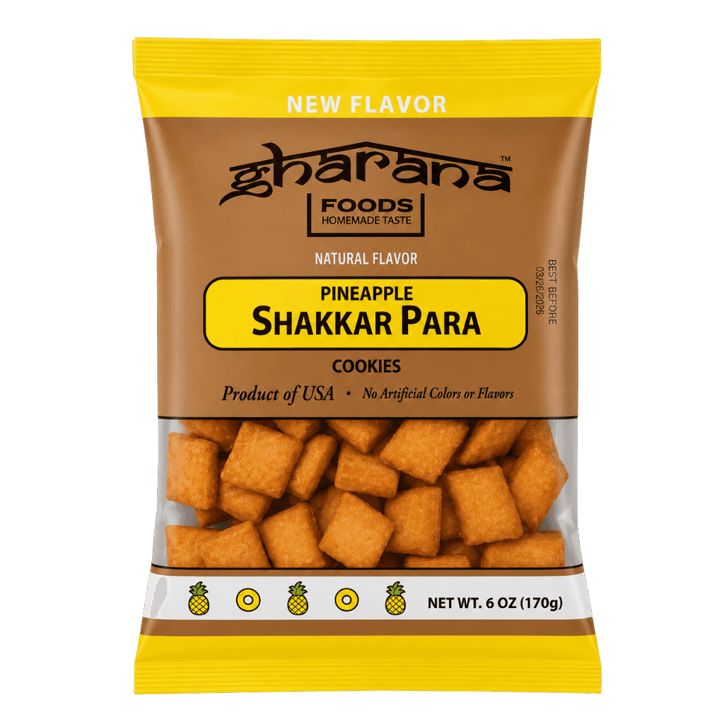 Gharana Pineapple Sakarpara 6 oz buy online USA
