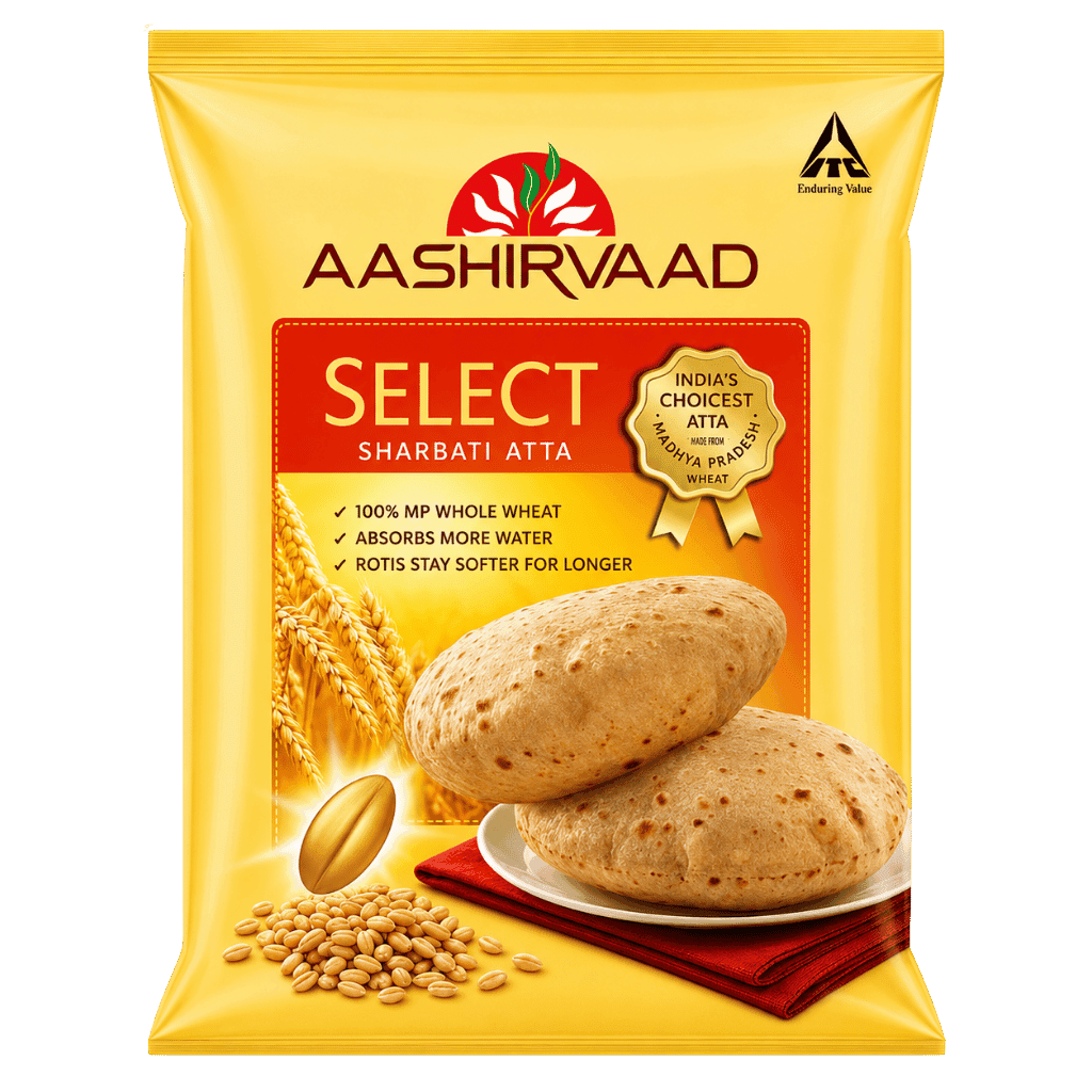 Ashirwad Sharbati Wheat Flour 10 lb buy online USA