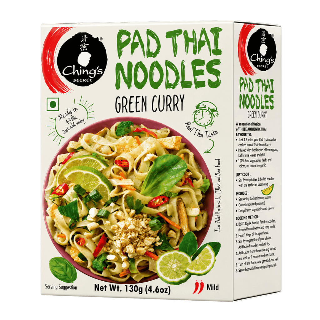 Ching's Secret Pad Thai Green Curry Noodles 130 g buy online USA
