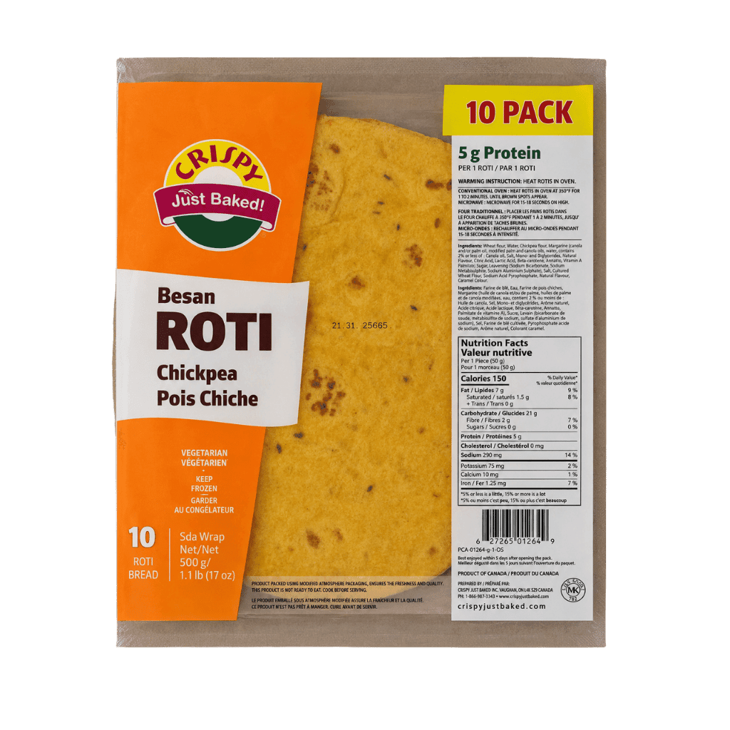 Crispy Roti Chick Peapois Chicha 10 Pcs buy online USA
