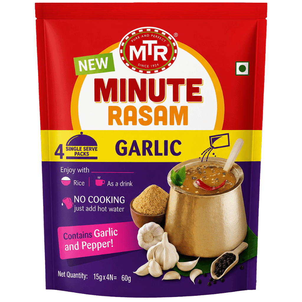 MTR Minute Garlic Rasam Pouch 60 g buy online USA