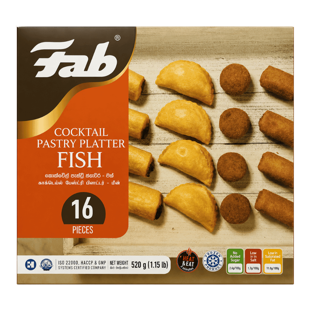 Fab Cocktail Pastry Platter Fish 16 pcs buy online USA