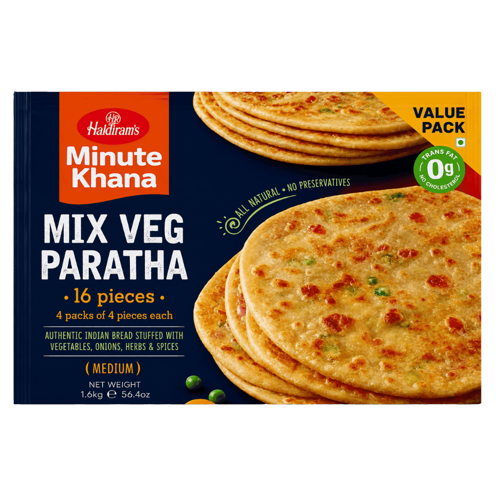 Haldiram's Mix Vegetable Paratha 1.6 kg buy online USA
