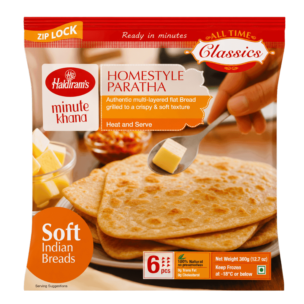 Haldiram's Multigrain Homestyle Paratha 12.7 oz buy online USA