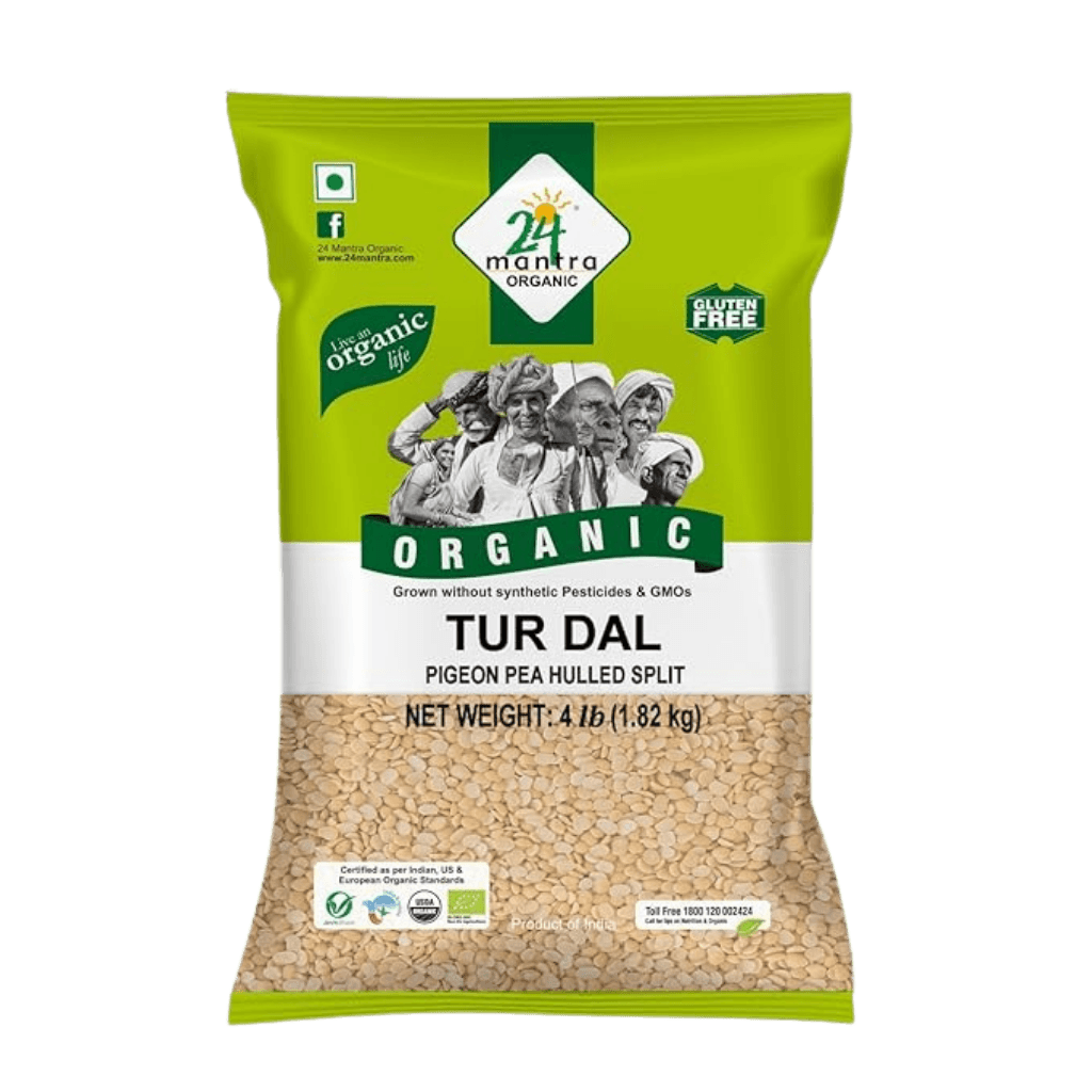 24 Mantra Organic Toor Dal 4 lb buy online USA
