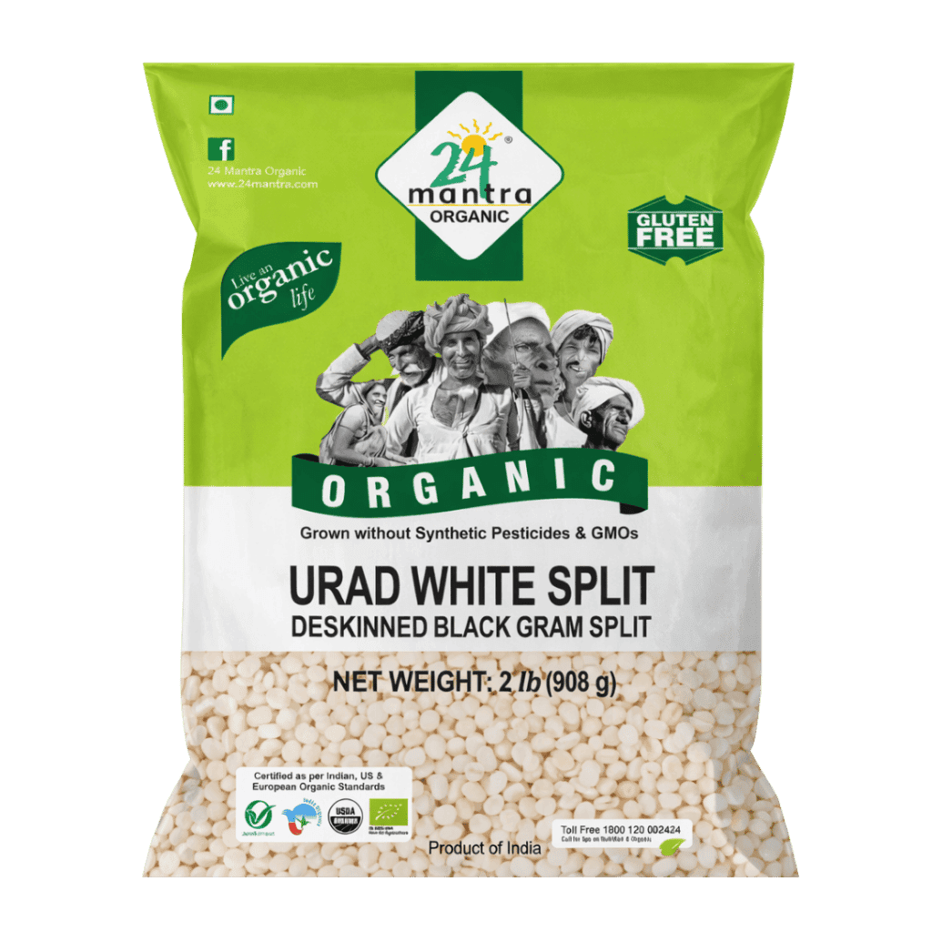 24 Mantra Organic Urad Dal Washed 2 lb buy online USA
