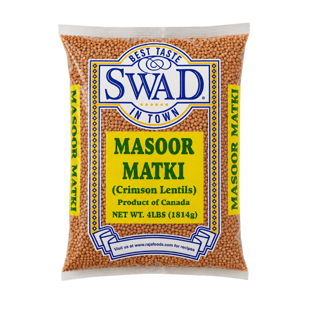 Swad Masoor Matki Crimson Lentils 4 lb buy online USA