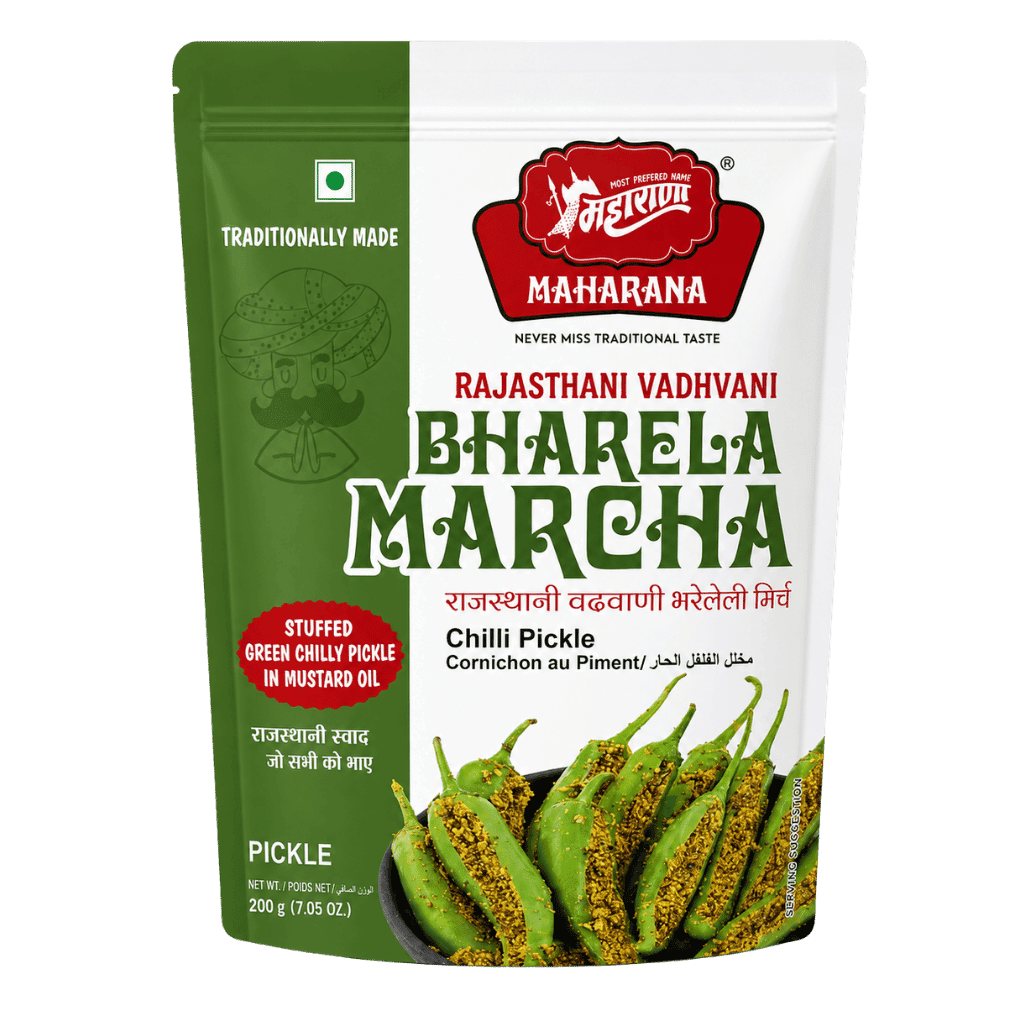 Maharana Bharela Marcha Chilli Pickle 200 g buy online USA