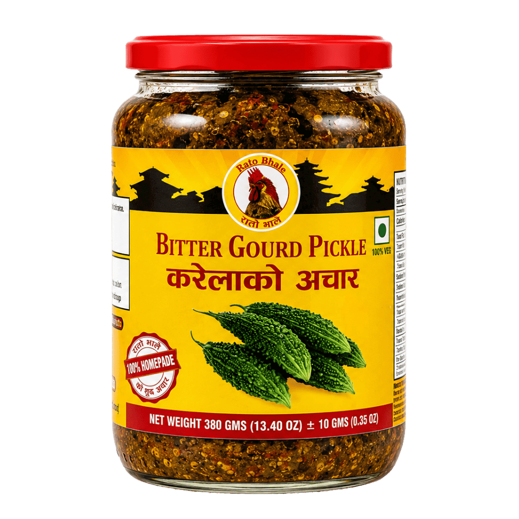 Rato bhale Bitter Gourd Pickle 380 g buy online USA
