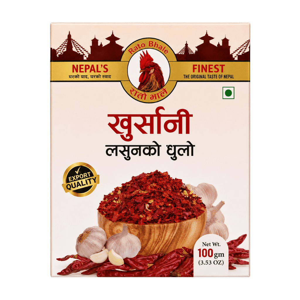 Rato bhale Chilli Garlic Powder 100 g buy online USA