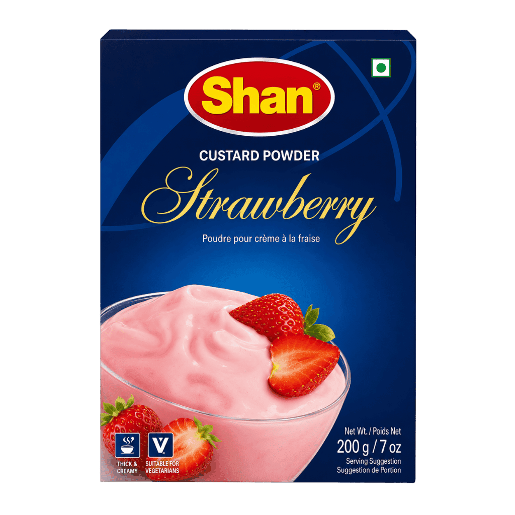 Shan Strawberry Custard Mix 200 g buy online USA