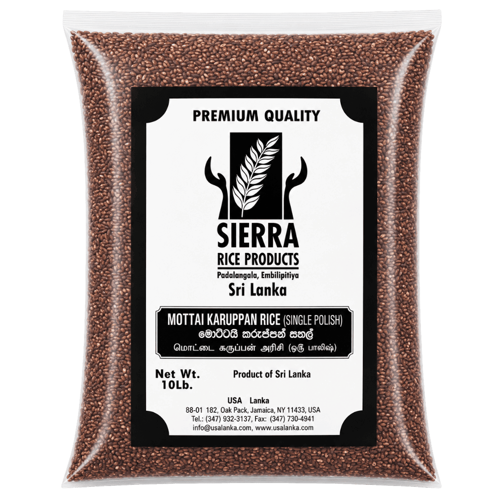 Sierra Mottai Karuppan Rice Single Polish 10 lb buy online USA