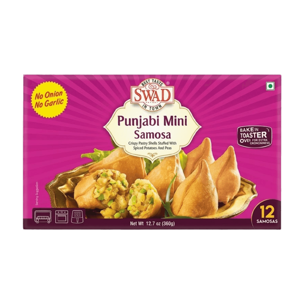 Swad Punjabi Mini Samosa 12 pcs 12.7 oz buy online USA