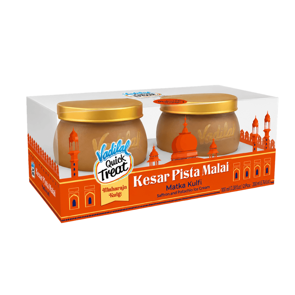 Vadilal Kesar Pista Matka Kulfi 200 ml buy online USA